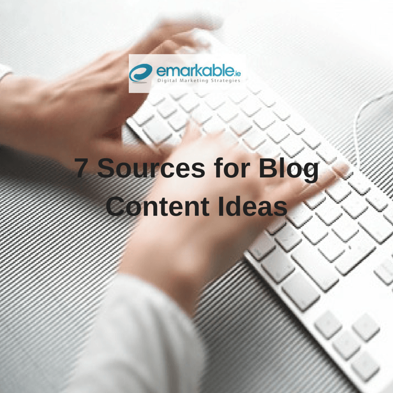 Blog content ideas